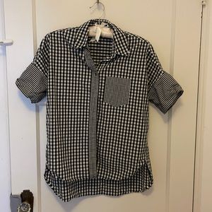 Madewell courier gingham checkered shirt XS